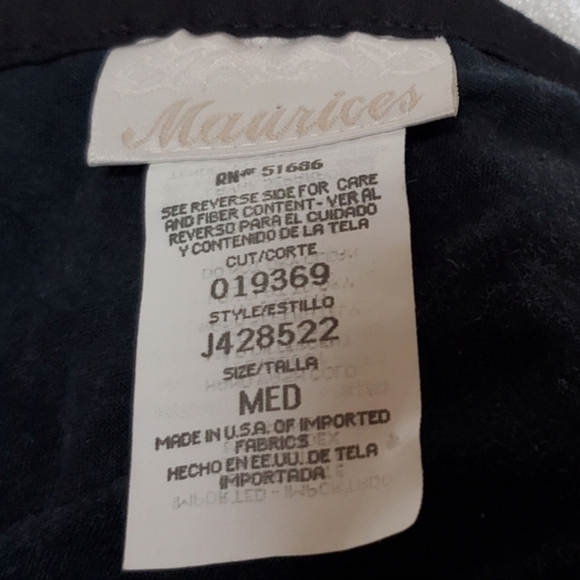 Maurices Rockabilly Vintage 90s Black White Polka-dot Printed Fit & Flare Dress - Picture 14 of 14